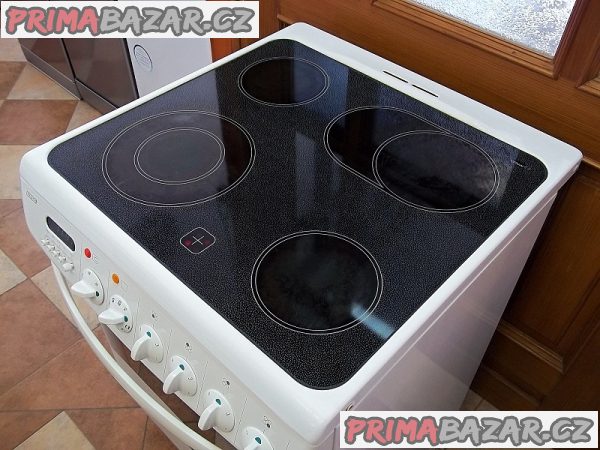 Sporák sklokeramický LLOYDS šíře 60 cm horkovzduch Sporák sklokeramický LLOYDS šíře 60 cm horkovzduch