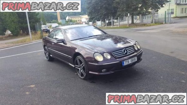 Mercedes CL 500 AMG prodam, nebo vymenim r.v 200