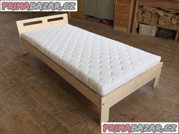 Jednolůžková postel 90 x 200 cm
