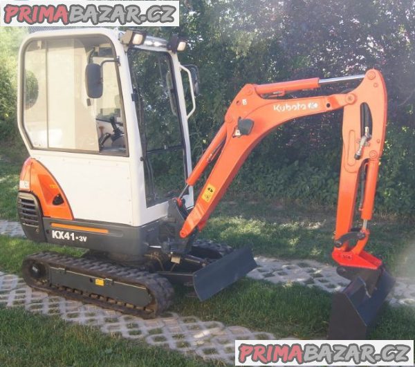 Mini rýpadlo Kubota KX41-3V