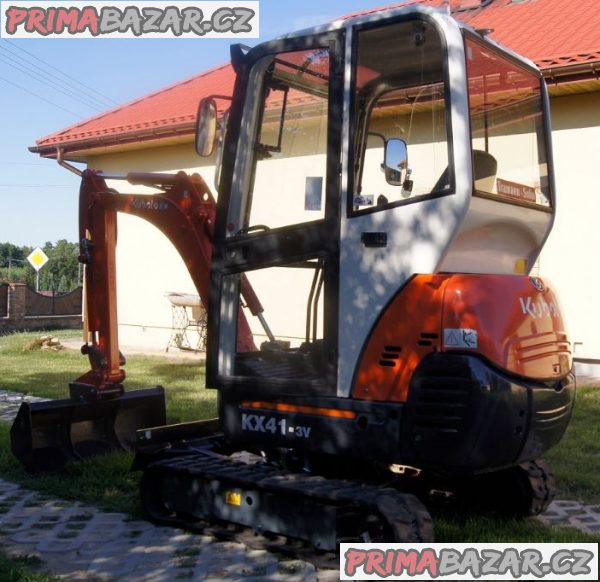 Mini rýpadlo Kubota KX41-3V