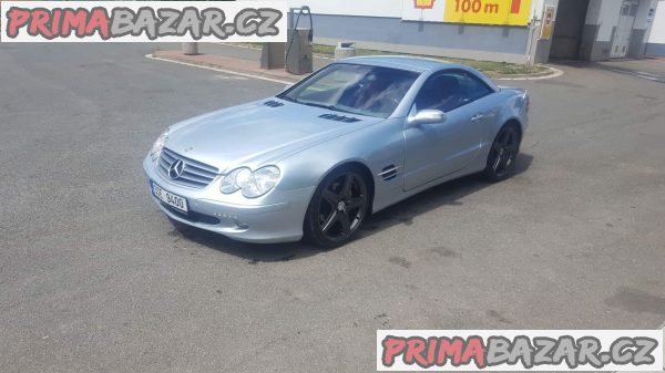 Mercedes AMG SL 500 225kw, palivo benzin