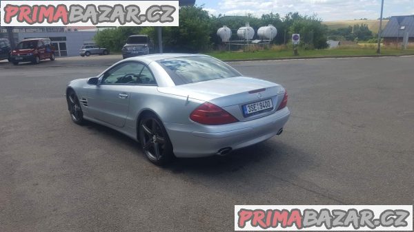 Mercedes AMG SL 500 225kw, palivo benzin