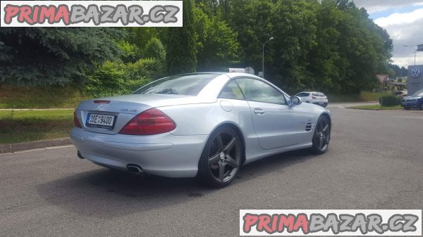 Mercedes AMG SL 500 225kw, palivo benzin