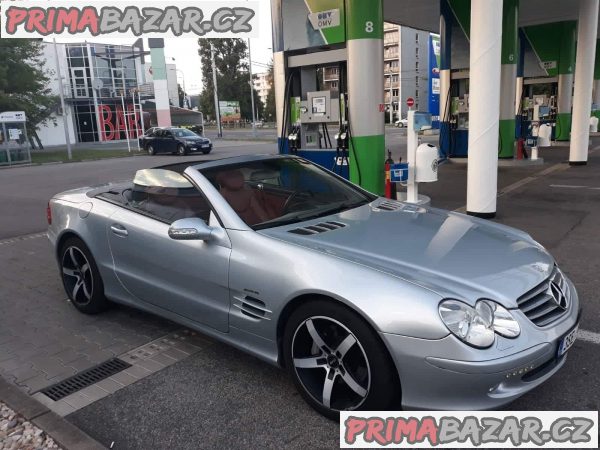 Mercedes AMG SL 500 225kw, palivo benzin