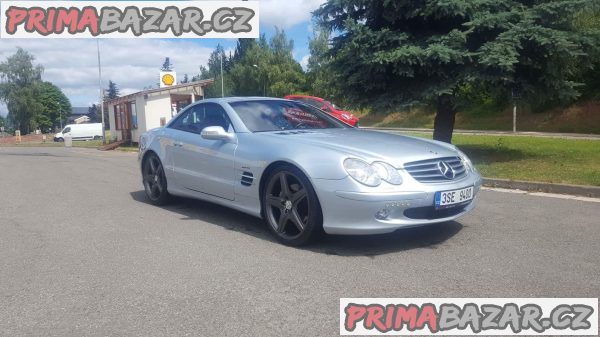 Mercedes AMG SL 500 225kw, palivo benzin