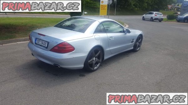 Mercedes AMG SL 500 225kw, palivo benzin