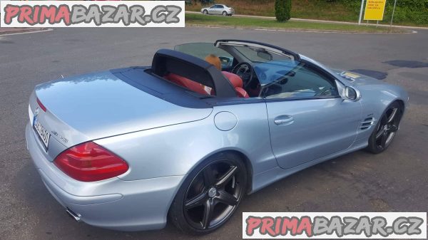 Mercedes AMG SL 500 225kw, palivo benzin