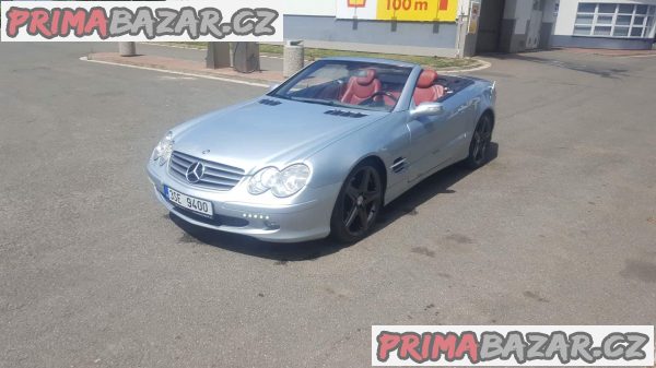 Mercedes AMG SL 500 225kw, palivo benzin