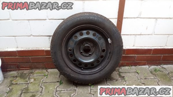 Prodám zimní komplet pneu BARUM-POLARIS 175/65-R14-HL 7mm