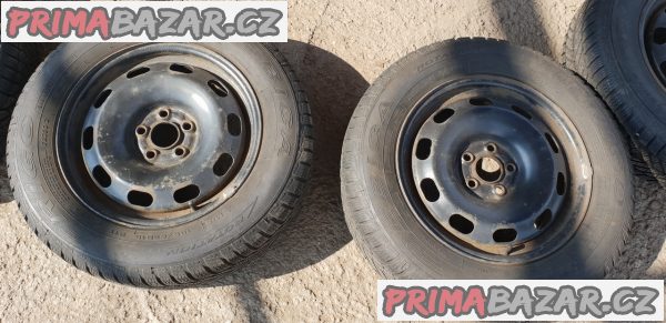 plechove disky octavia 1 s pneu debica 1J0 5x100 6jx15 et38