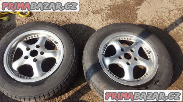 alu kola elektrony intra s pneu na dojeti 5x100 7jx15 et40 205/65 r15