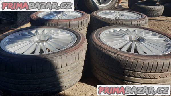 alu kola elektrony kované AMG mercedes SL55 R230 A2304011602 5x112 9.5jx18 et35 a 8.5jx18 et30