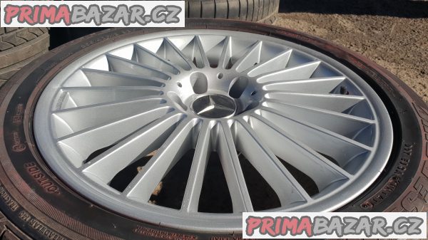 alu kola elektrony kované AMG mercedes SL55 R230 A2304011602 5x112 9.5jx18 et35 a 8.5jx18 et30