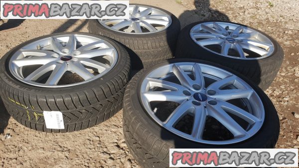 alu kola elektrony s pneu pirelli škoda Volkswagen 6875415BL 5x112 8jx18 et57