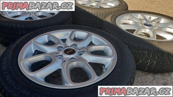 zánovní alu kola elektrony mini skoda vw 5x112 s pneu pirelli 6855103 6.5jx16 et54