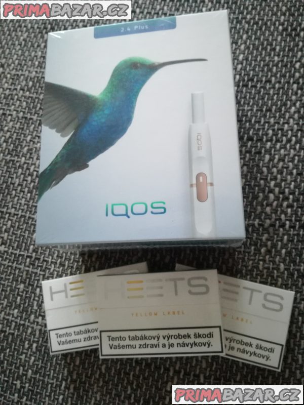 Iqos elektronickou cigaretu pc.2490kč