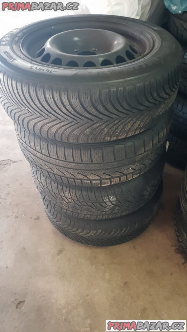 2xsada plechové disky mercedes 5x112 7jx16 et39