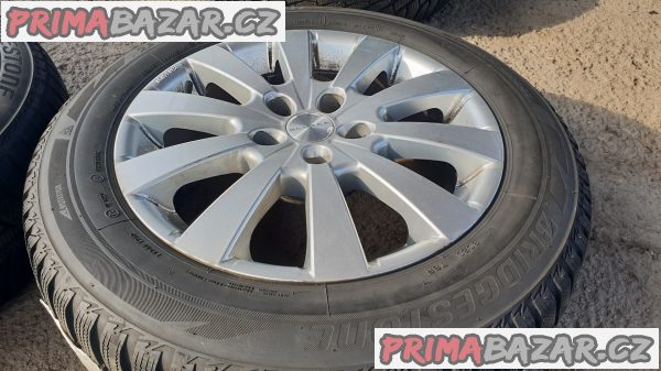 alu kola elektrony aluett s pneu bridgestone 5x112 7jx16 et38