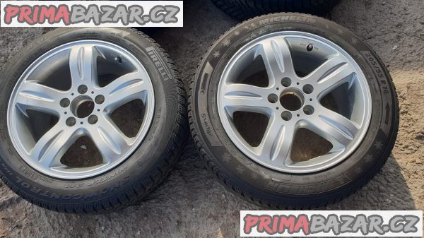 alu kola elektrony mercedes 5x112 s pneu michelin 5x112 7.5jx16 et45