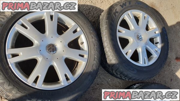 alu kola elektrony Volkswagen 7l6601s pneu dunlop 255/55 r18 109v 5x130 8jx18 et57