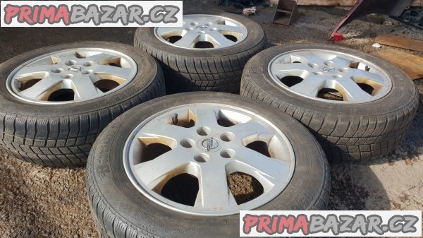 alu kola elektrony opel s pneu barum 5x110 6jx15 et49