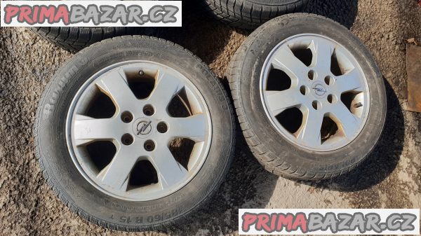 alu kola elektrony opel s pneu barum 5x110 6jx15 et49