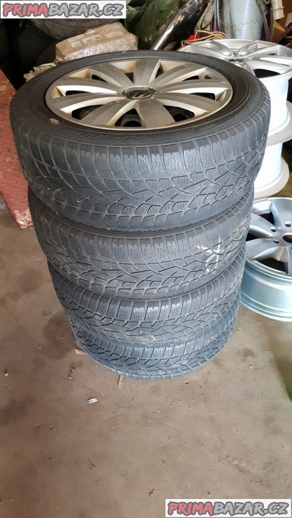 plechové disky Volkswagen Škoda s poklicema orig. VW 3C0601027Ah 5x112 6.5jx16 et42