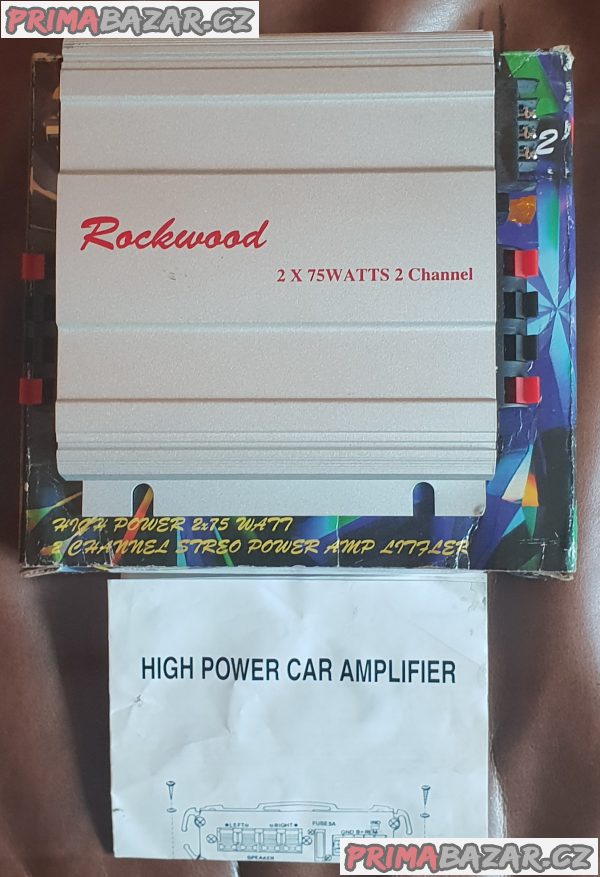 High Power Car Amplifier ROCKWOOD