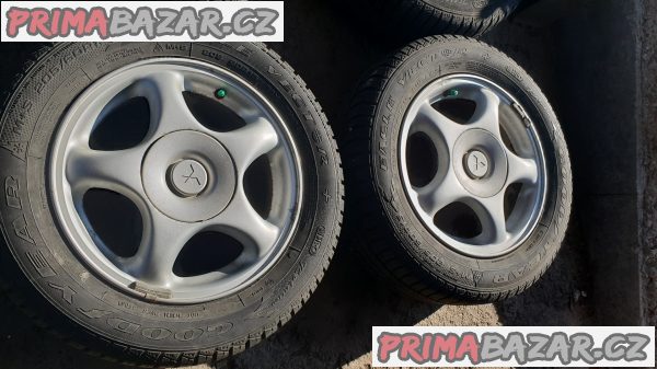 alu kola elektrony mitsubishi s pneu goodyear 4x114.3 6jx15 et46