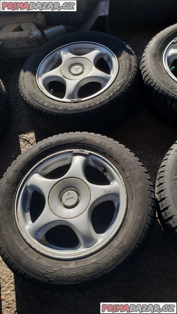 alu kola elektrony mitsubishi s pneu goodyear 4x114.3 6jx15 et46