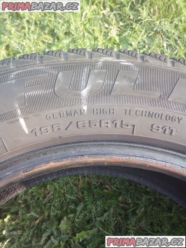 4 zimni pneu.Fulda 195/65R15