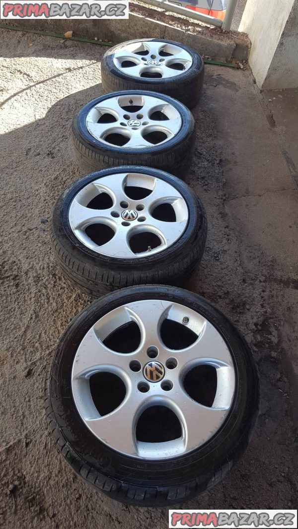 alu kola elektrony Volkswagen BBS monza GT 1k0 5x112 7.5jx17 et51