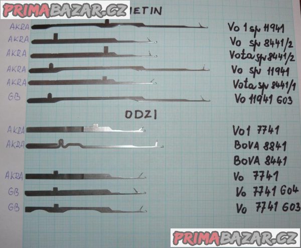 Pletací jehla Vo1 7741 ( AKRA) - 100 ks Pletací jehla Vo1 7741 ( AKRA) - 100 ks