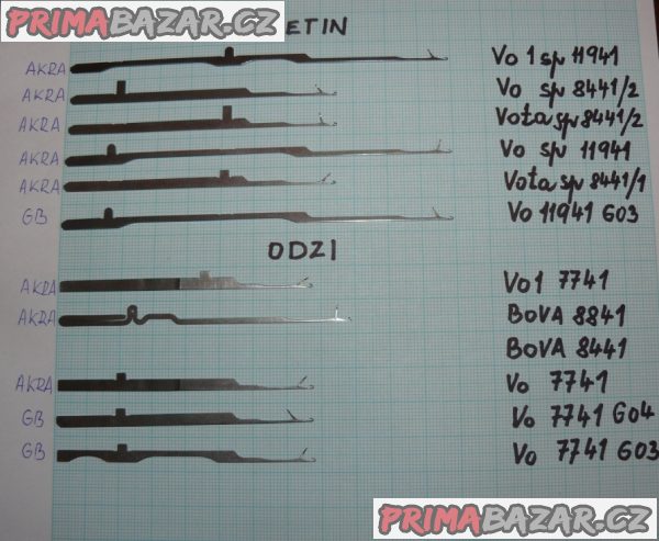 Pletací jehla Vo1 7741 ( AKRA) - 100 ks Pletací jehla Vo1 7741 ( AKRA) - 100 ks