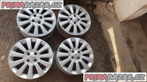 Alu kola elektrony šedý lak orig. Nissan BC 400 SA12 4x100 6jx16 et55 r16 Alu kola elektrony šedý lak orig. Nissan BC 400 SA12 4x100 6jx16 et55 r16