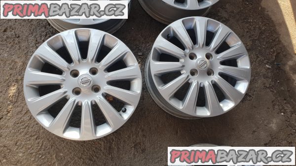 Alu kola elektrony šedý lak orig. Nissan BC 400 SA12 4x100 6jx16 et55 r16 Alu kola elektrony šedý lak orig. Nissan BC 400 SA12 4x100 6jx16 et55 r16