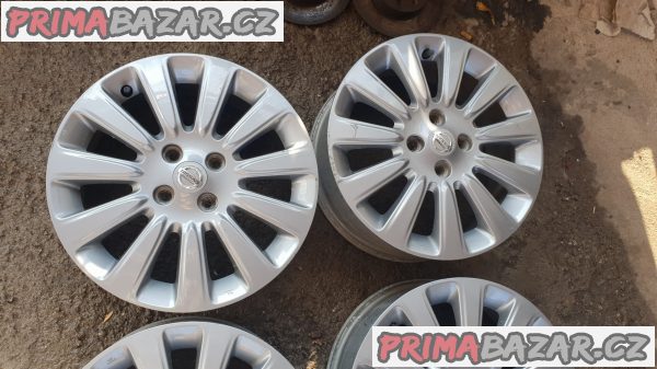 Alu kola elektrony šedý lak orig. Nissan BC 400 SA12 4x100 6jx16 et55 r16 Alu kola elektrony šedý lak orig. Nissan BC 400 SA12 4x100 6jx16 et55 r16