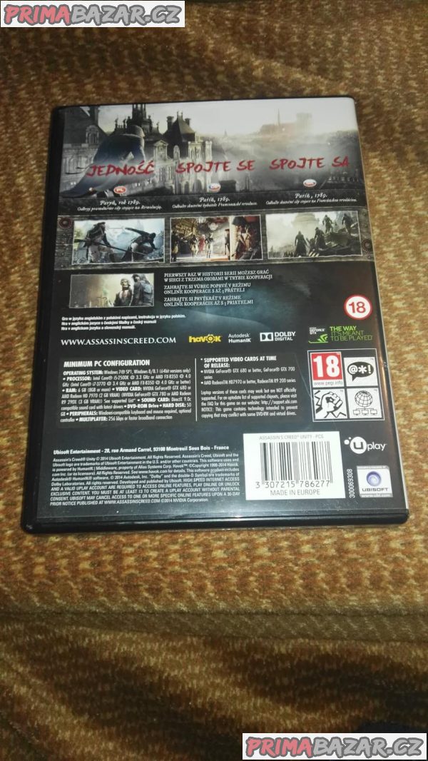 Assassins Creed Unity - PC Hra