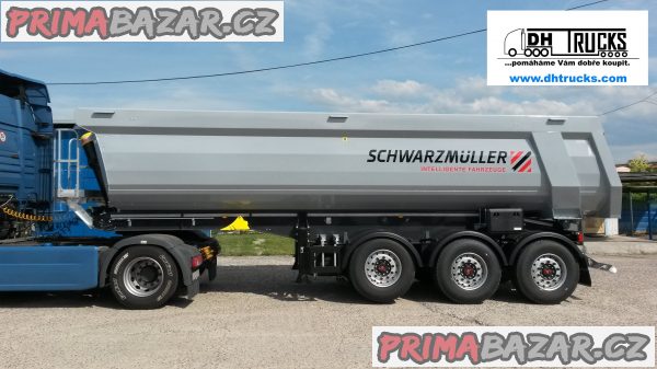 Pronájem sklápěcího návěsu SCHWARZMÜLLER 29 m3 HARDOX / 2 ZVEDAČKY Pronájem sklápěcího návěsu SCHWARZMÜLLER 29 m3 HARDOX / 2 ZVEDAČKY