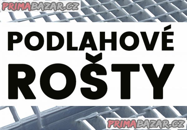 Podlahové rošty Poľsko / Schodišťové stupně standardní i na zakázku