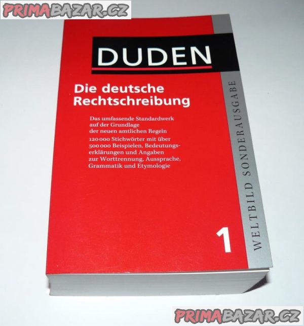 Die deutsche Rechtschreibung DUDEN (německý pravopis) NOVÉ