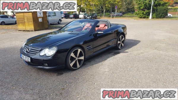 prodám auto Mercedes SL 55 AMG 368KW r.v 2002