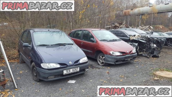 prodám náhradní díly z tohoto vozu Renault megane Scenic 1.9