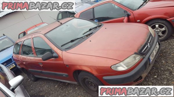 prodám náhradní díly z tohoto vozu Citroen Xsara combi 1.