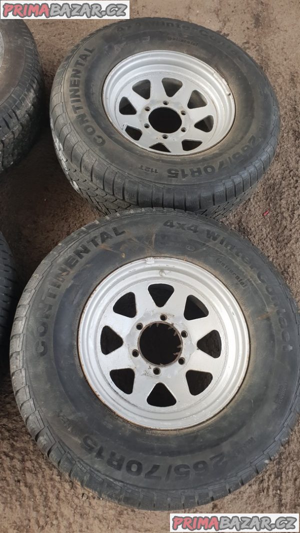 plechove disky s pneu Offroad s pneu 6x139.7 7jx15