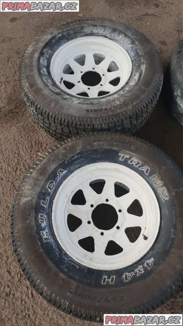 plechove disky s pneu Offroad s pneu 6x139.7 7jx15