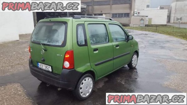 prodám auto Opel Agila 1.0 12V, 43kw, r.v 2003 STK 11/19