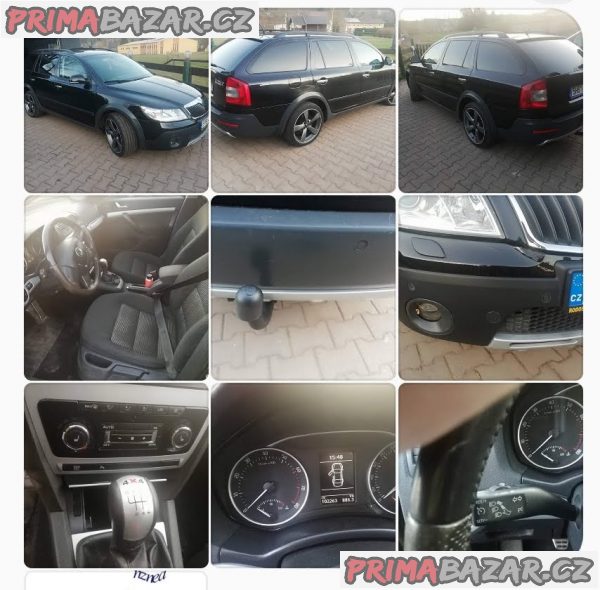 prodám auto Skoda Octavia Scout 1.8tsi 4x4, 118