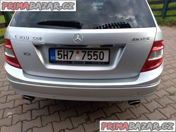 prodám auto Mercedes C 350CDI 4matic, r.v 2009 najeto 3